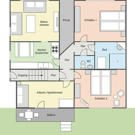 Bluetentraum Apartment Kirchenlamitz